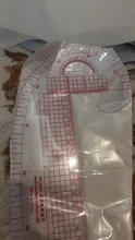 Regla curva de costura francesa de plástico multifunción, Sastre, diseño, fabricación de ropa, 360 grados, herramientas de medida, nueva