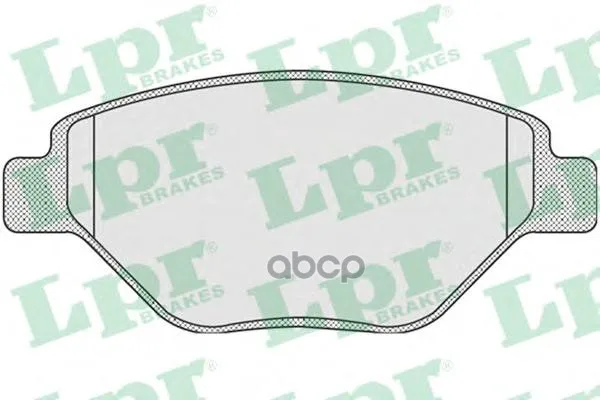 Колодки Тормозные Renault Megane Ii 03 Передние Lpr 05p910 Lpr арт. 05P910