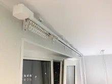 Wall-Mounting-Bracket Curtain-Rails Window-Rod Dooya Automatic for Electronic