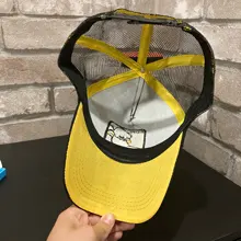 Minnie de Disney de malla con estampado de Mickey para hombre y mujer, gorra de malla con estampado de Mickey, Snapback, Gorra de béisbol de algodón Hip Hop, unisex