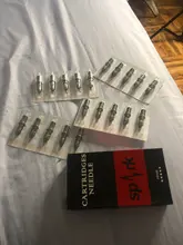 SPARK-agujas esterilizadas desechables para tatuar, agujas de tatuaje, delineador redondo y Magnum (aguja de 0,35mm) RL/RS/RM/M1, novedad