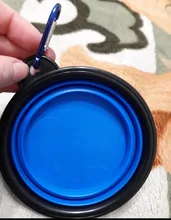 Dish Dog-Bowl Food-Container Water-Feeder Foldable Travel Silicone Puppy Outdoor Doggy