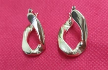 Pendientes de Clip de Color dorado Punk Rock para mujer, sin Piercing, cadena de eslabones moderna, pendientes de cartílago con estilo, joyería de fiesta