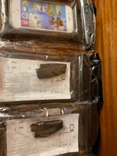 Runseeda-bolsa de aire flotante de 6 pulgadas, bolsa de natación impermeable, bolsa del teléfono móvil, funda para teléfono móvil para nadar, bucear, surfear, usar en la playa