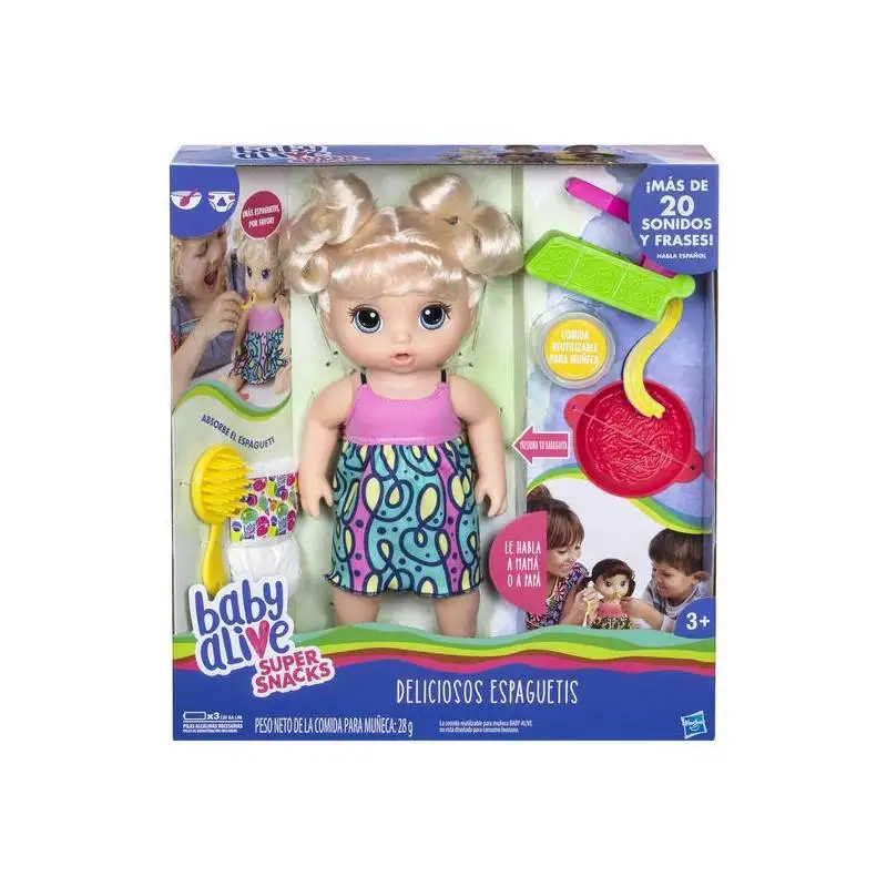 Baby Alive вкусные спагетти(блонд) Hasbro