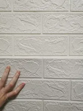Wall-Sticker Imitation-Brick Home-Decor Living-Room Foam Self-Adhesive Waterproof DIY