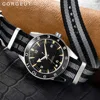 Corgeut 41mm Automatic Mechanical Watch Men Luxury Military 007 Clock Nylon Strap Luminous Waterproof Calendar Male WristWatch ► Photo 1/6