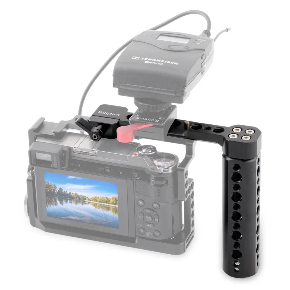 SmallRig Боковая ручка NATO для DSLR с направляющими и зажимом прикрепляется к любым