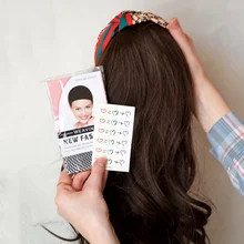 ¡Largo SHANGKE sintético recto peluca con diadema! Peluca de cabello ondulado de fibra resistente al calor para mujer Peluca de fiesta/de uso diario para niña