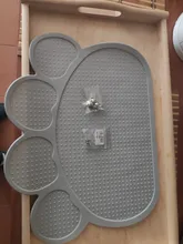 Tapete impermeable para mascotas, bandeja de silicona para alimentos de mascotas, cuenco para beber, esterilla para alimentación de perros, Mantel Individual de lavado fácil, 29 Uds.