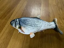 Electronic Cat Toy 3D Fish Electric Simulation Fish Toys for Cats Pet Playing Toy cat