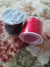 50 metros 0,8mm Cordón de Nylon hilo nudo chino Macrame cable pulsera trenzada cuerda manualidades con abalorios joyería de DIY cable del hilo de rosca