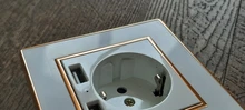 Mounting-Lining-Box Socket Cassette Wall-Switch Wallpad White-Wall for 86--86mm Universal