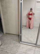 Bikini Big Swimsuits Swimwear Floral Vintage High-Waist Plus-Size Women Female Sexy S-3XL