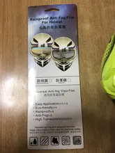 Casco Universal para motocicleta, protector de cabeza de moto con película impermeable transparente opcional, antilluvia, antiniebla, pantalla de parche para K3, K4, AX8, LS2, HJC, MT