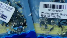 Lote de 30 unids/lote de anillos giratorios sólidos, Conector de pesca, ganchos de pesca para barco oceánico, Conector de enlace rápido