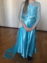 Elsa Dresses For Girls Princess Party Elsa Costume Snow Queen 2 Cosplay Elza Vestidos