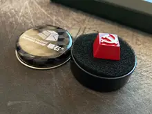 Keystone Keycap Mechanical-Keyboards Metal Cherry Aluminum-Alloy for Mx-Axis R4-Height