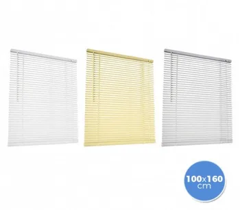 

007767 venetian Blind PVC 100x160 cm for indoor