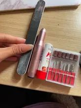 Taladro eléctrico para uñas, máquina de manicura de 20000 RPM, cortador de molino de carga USB para manicura, lima de uñas, herramientas de pedicura