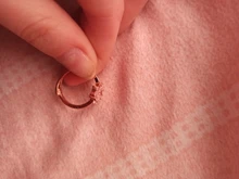Anillos de Compromiso con diseño de Pata de Gato para mujer, anillos elegantes de circonia cúbica rosa para mujer, joyería de boda para mujer
