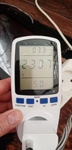 220V AC EU Digital LCD Power Meter Wattmeter Socket Wattage Kwh Energy Meter FR US UK