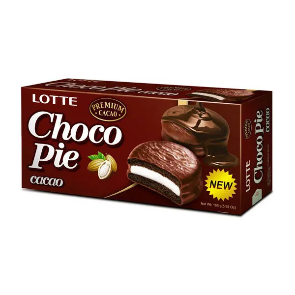 Шоко цена. Пирожное Choco pie Lotte, 168г. Чоко Пай какао Лотте 28г. Печенье Чоко Пай 168 гр Лотте. Лотте Чоко Пай какао 168гр 1*16.