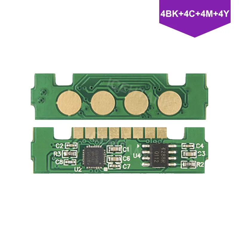 ICEHTANK чип тонера для CLT-K406S CLT-406S для samsung CLP-360 CLP-362 CLP-364 CLP-365 SL-C410W SL-C460W SL-C460FW CLX-3300 чипы - Цвет: 4set