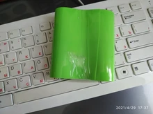 Tubo termorretráctil de iones de litio, funda de revestimiento de ion de litio de 85mm ~ 350mm, tubo retráctil de PVC, fundas de película de aislamiento