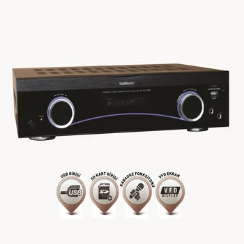

QUALITY TURKISH TRADEMARK - GOLDMASTER AV-313 USB 6 CHANNELS AMPHITHEATER - CARGO INCLUDED