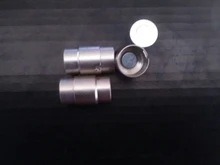 10 unids/lote 3 4 5 6 8mm 10mm 12mm fuerte cierres magnéticos con mecanismo de bloqueo Ajuste de cordón de cuero tapa DIY pulseras conectores haciendo