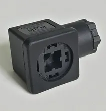 Coil-Connector Solenoid-Valve Plug for DC24VAC220VDC12V DIN43650 1pc A/B/c