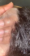 RuiYu 180 densidad 250 rizado de la onda de agua pelo peluca del pelo humano transparente de la onda de agua peluca con malla frontal T parte brasileño mojado y ondulado peluca