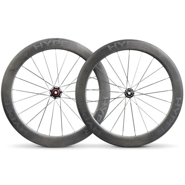 roues à disque en carbone Hyper 65c 