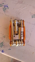 Juego de reparación de bicicletas 11 en 1 multifunción, herramienta de reparación de bicicletas, llave, destornillador, cadena, radios hexagonales, herramientas de ciclismo de montaña