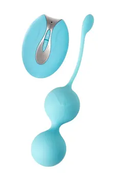 

Blue vibrating beads LUCIA with remote CONTROL