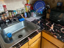Self-Adhesive Wallpaper Vinyl-Film Kitchen Cupboard Marble Bedroom Oil-Proof Home Improvement