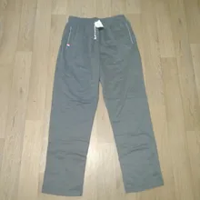 Pantalones de chándal de talla grande tamaño de los hombres pista corredores pantalones de cintura elástica deporte Casual pantalones holgados gimnasio ropa negro gris