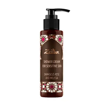 

Shower Cream Zeitun Damascus rose and Melissa shower cream for sensitive skin (100 ml)