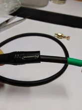 Conector RCA chapado en oro, adaptador de enchufe macho de vídeo/conector de Cable de Audio, 6mm, negro y rojo, superrápido, 2 uds./1 par