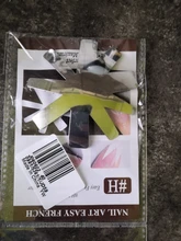 Cortaúñas para manicura profesional, cortaúñas de corte en V con forma de almendro y sonrisa francesa fácil, 9 tamaños