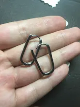 XIYANIKE 925 de plata esterlina coreano nuevo de moda O en forma de cuadrado pendientes de aro temperamento Simple encanto elegante, accesorios de la joyería