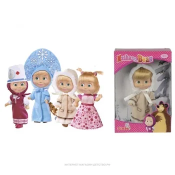 

Doll Masha, 4 types: Snow Maiden, birthday, Eskimo, doctor, 12 cm, 6/72