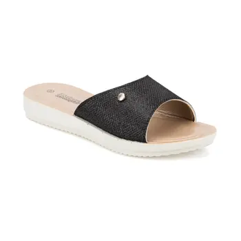 

FLO 91. 150896.Z Black Female Slippers Polaris