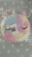 FUDEAM-monedero suave de felpa con dibujos de unicornios y conejos para niños, Mini bolso de hombro con cremallera de Animal
