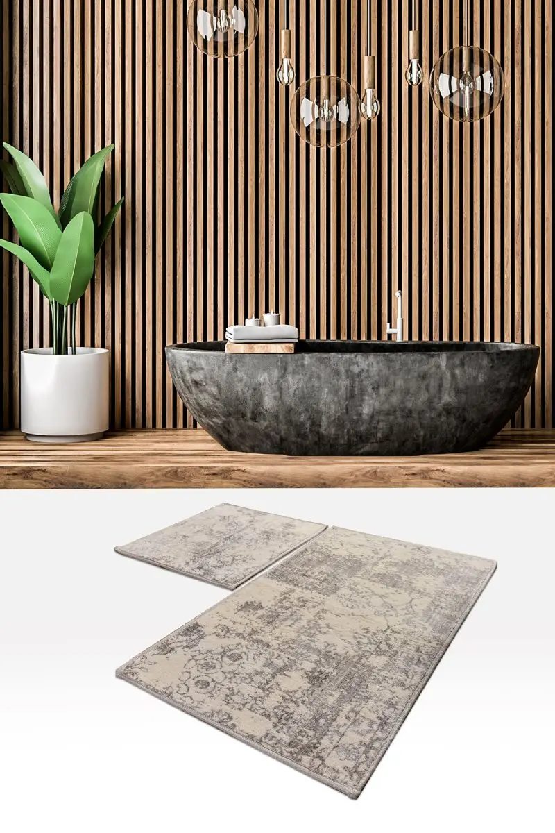 Bath Mats Non Slip Anti Mould Mats Non Slip Anti Mould Karinna Flosl The Cottongr The 2'Li Set 60X100 Cm-50X60 Cm