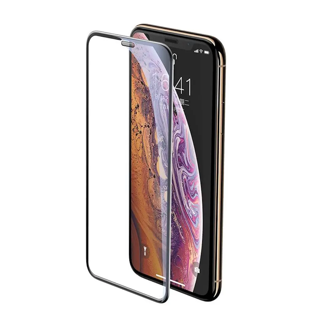 Защитное стекло Baseus (защита от пыли) для iP XS Max 6.5inch Black|Защитные стёкла и плёнки| |