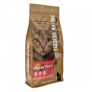 

Yerbero NATURE Cats GRAIN FREE TURKEY cat food WITHOUT cereals 1,5kg
