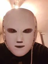 Foreverlily-mascarilla Facial de terapia de fotones Led, 7 colores, máquina de terapia de fotones, terapia de luz, máscara de acné, máscara Led de belleza para el cuello