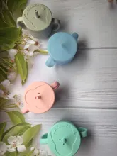 Fuente de alimentación de bebé, tazas para bebé, tazas para bebé, de silicona, a prueba de fugas